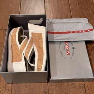 Prada shoes for women size 39 1/2